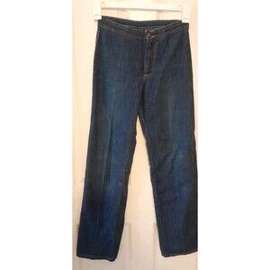 70s Vintage Bottom Line California  Boot Cut Jeans. Waist 25". B62